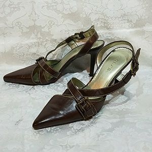 UNISA Slingback Strap Heel Pumps